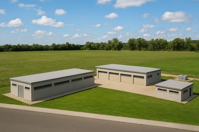 Etable collective des vaches laitières à Had el Gharbia - 2021