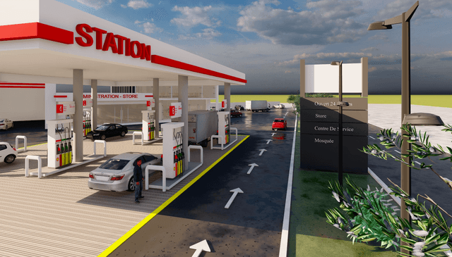 Station de Services Routières à Dar chaoui